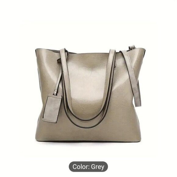 The perfect Vegan Leather Tote Shoulder Hand Bag - Picture 4 of 11